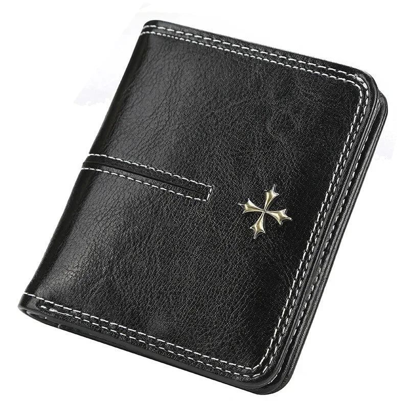UOSU Women's PU Leather Wallet — Compact Mini Purse with Card Holders