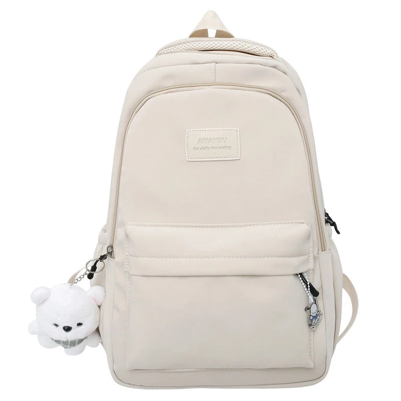Aophlola High Capacity Waterproof Backpack — Trendy College & Travel Bag