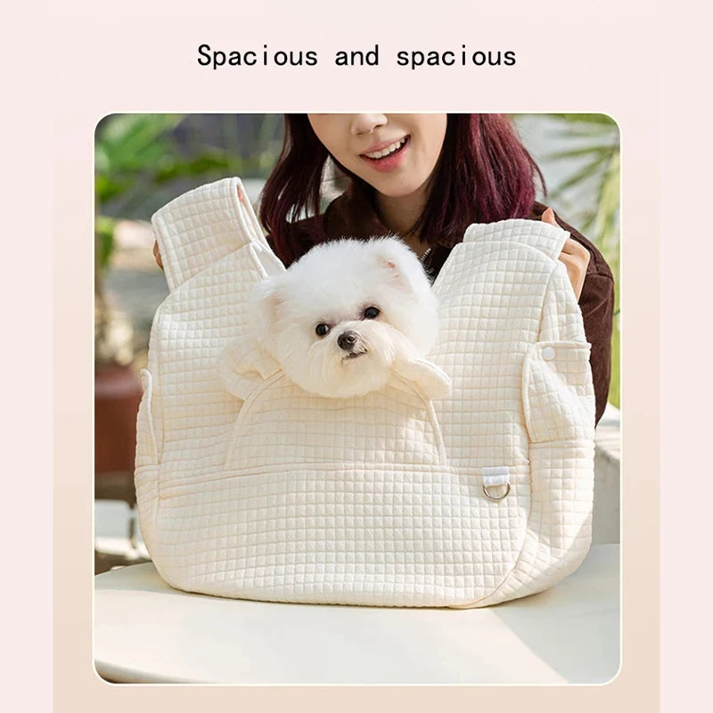 Portable Pet Travel Backpack — Breathable Chest Bag for Cats and Dogs