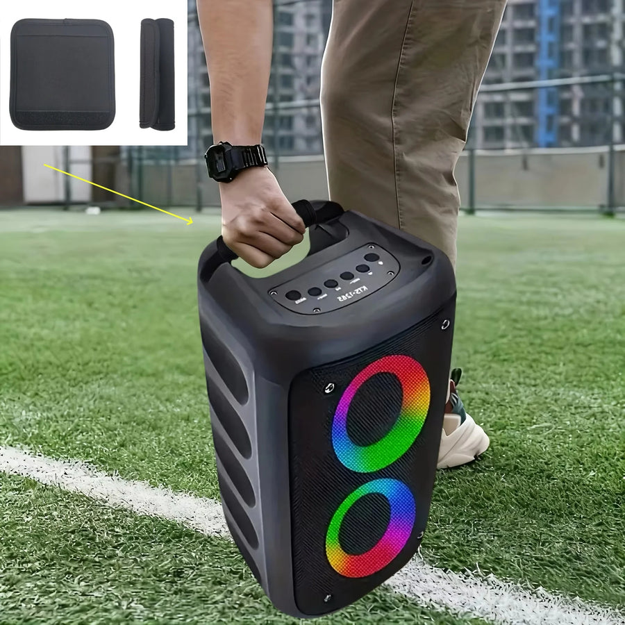 Speaker Handle Protector — Non-Slip Grip & Durable Textile Cover