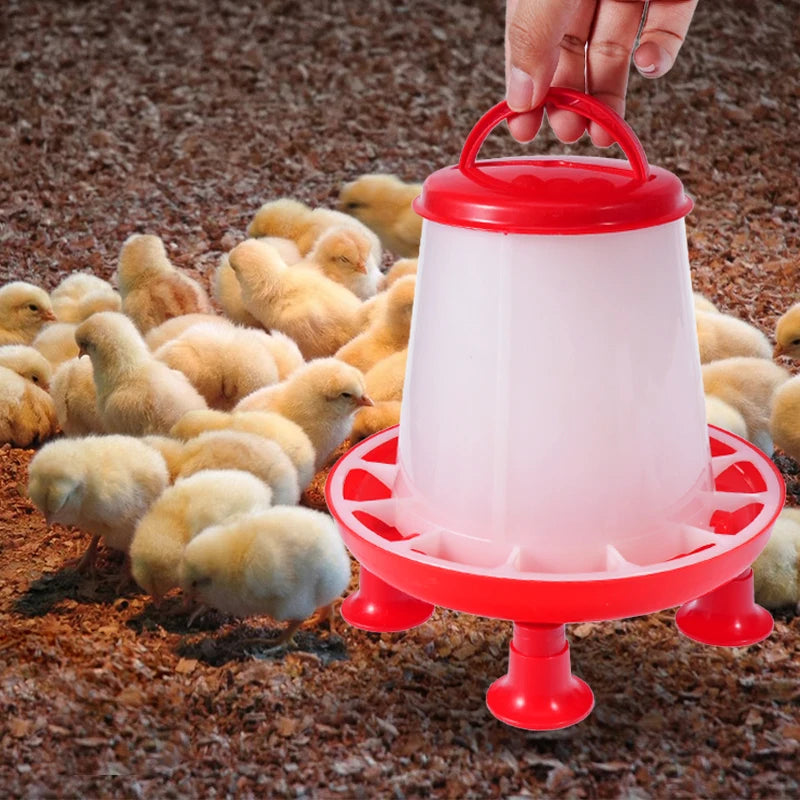 JIECARE Automatic Chicken Feeder — 1.5KG Poultry Food Dispenser