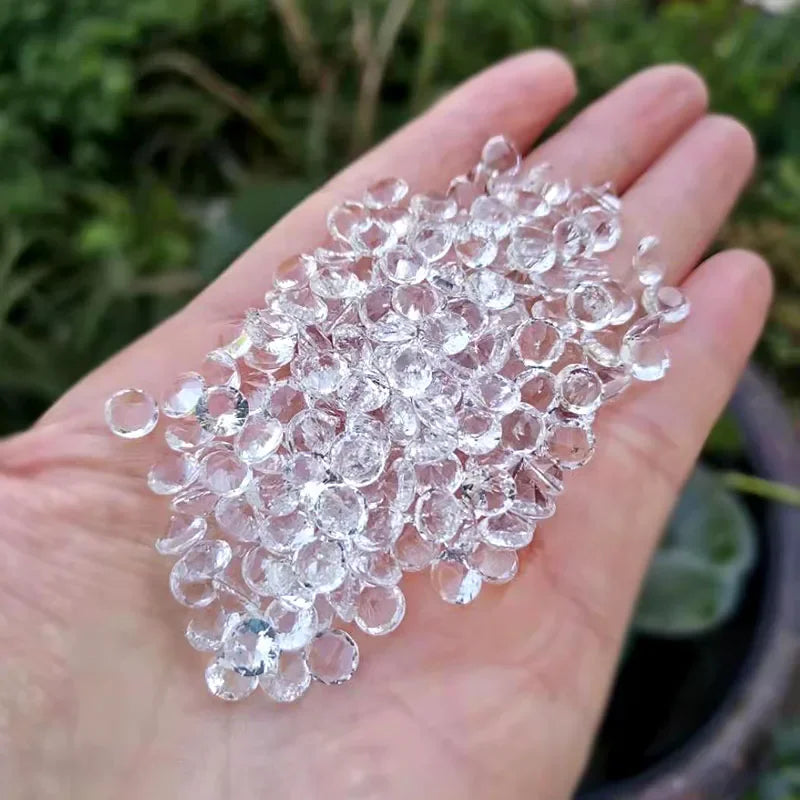 BOTG Crystal Mini Diamond Beads — Decorative Glass Figurine Ornaments