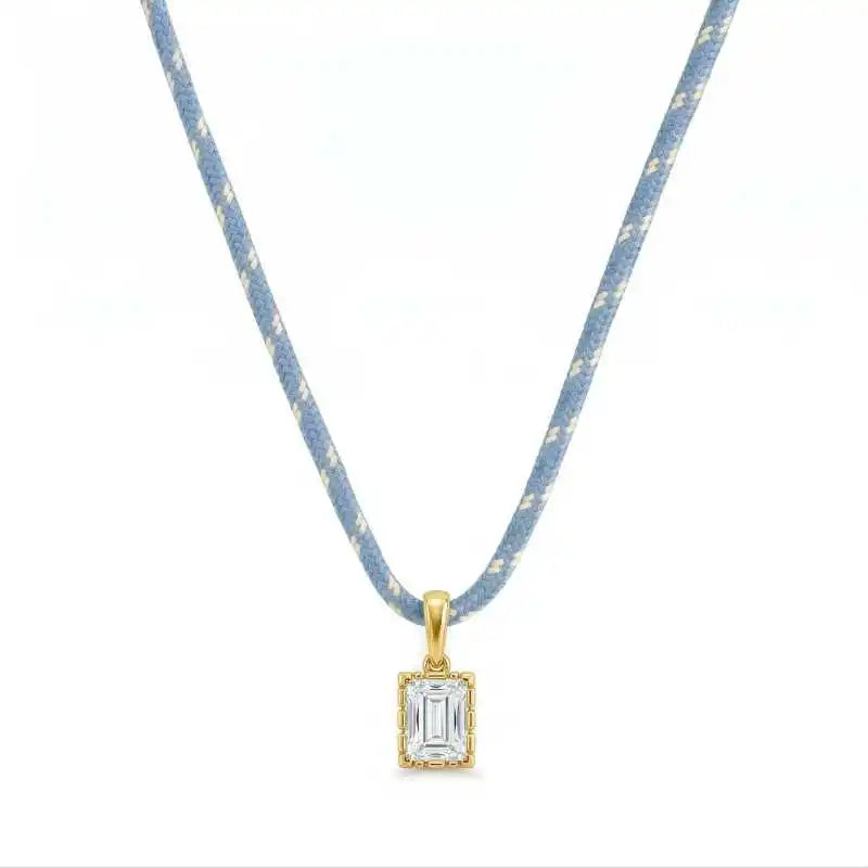 doyours Boho Multilayer Rope Chain Necklace — Gold Plated Zircon Pendant Jewelry