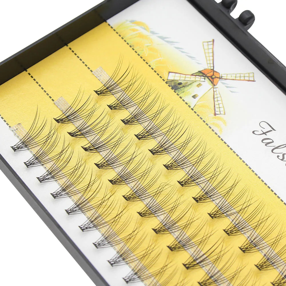 MOONLILY Individual Eyelash Extensions — Professional Synthetic Mink Lashes
