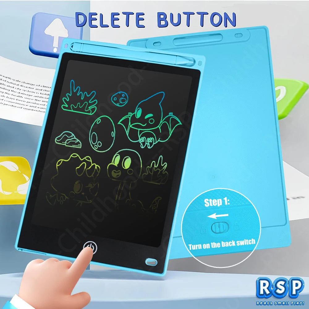 RSP 8.5 Inch LCD Drawing Tablet — Portable Electronic Writing Board for Kids