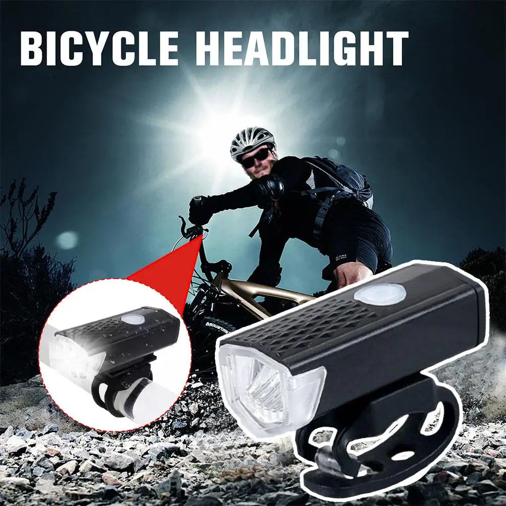 Rechargeable Bicycle Front Light — Waterproof Night Riding Headlight