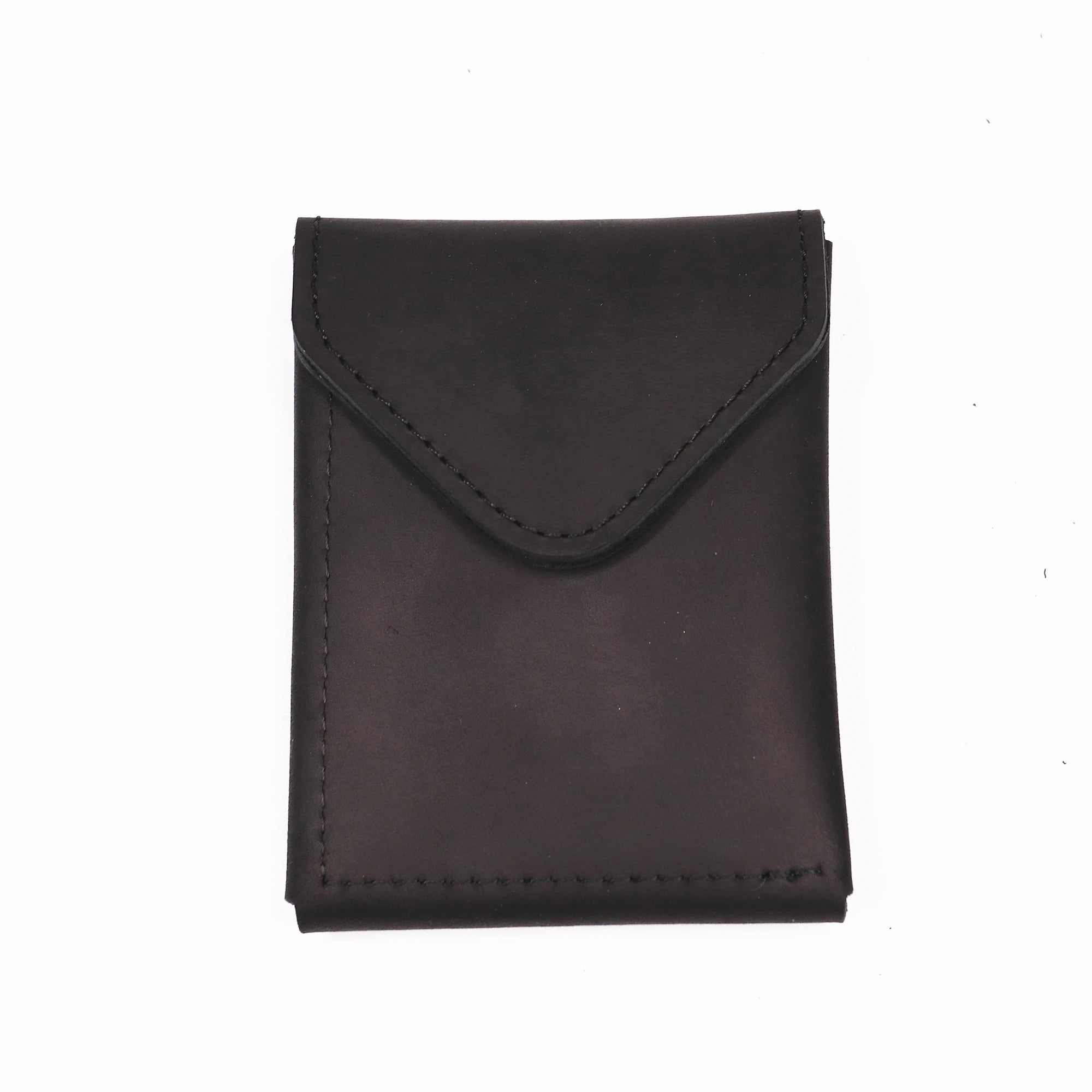 Genuine Leather Men's Slim Wallet — Minimalist Cowhide Card Holder