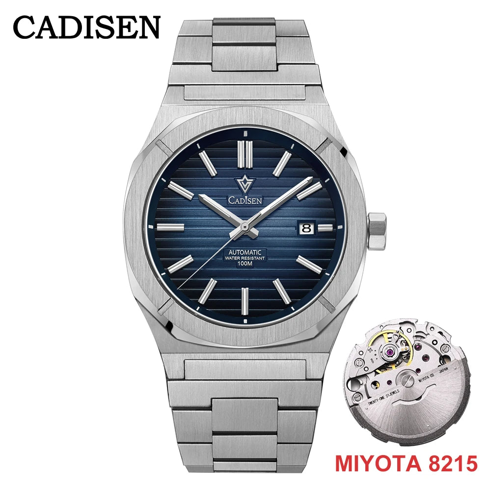 Cadisen Automatic Diver Watch — Retro Luxury Mechanical Timepiece