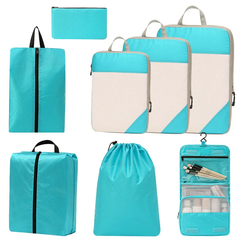 Ufine Travel Packing Cubes — Compression Storage Bags for Organized Luggage