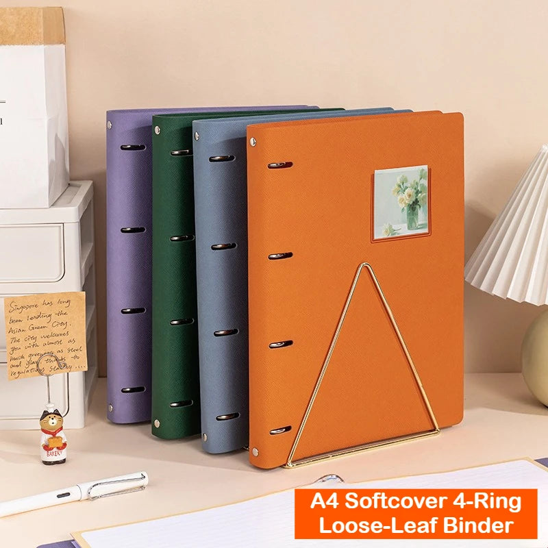 Loose-Leaf Binder — Refillable Notebook & Planner