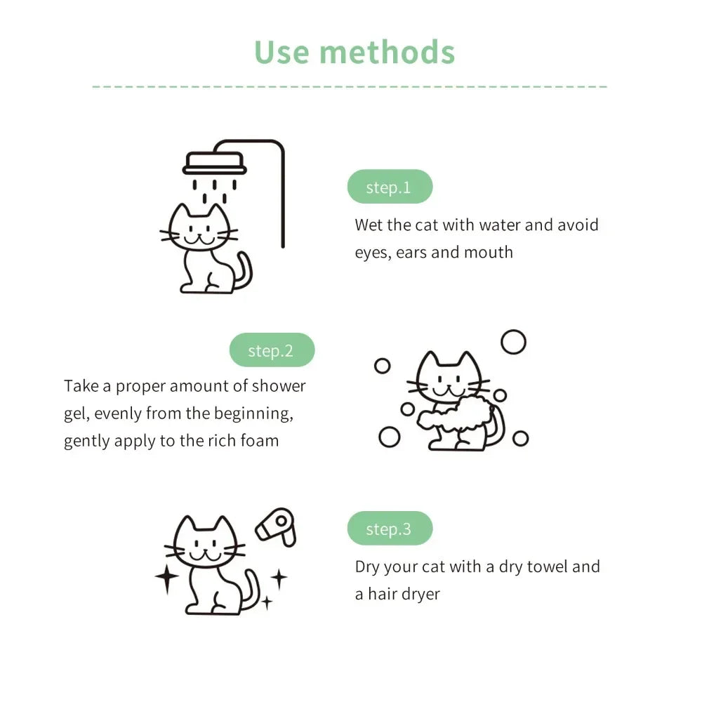 Pet Shampoo — Hypoallergenic Formula
