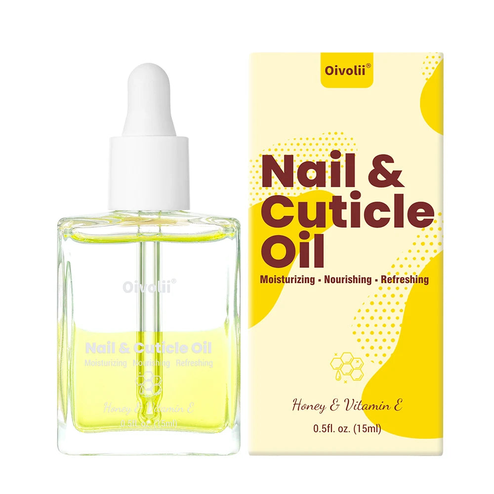 Vitamin E and Honey Cuticle Oil — Nail Repair and Moisturizing Treatment