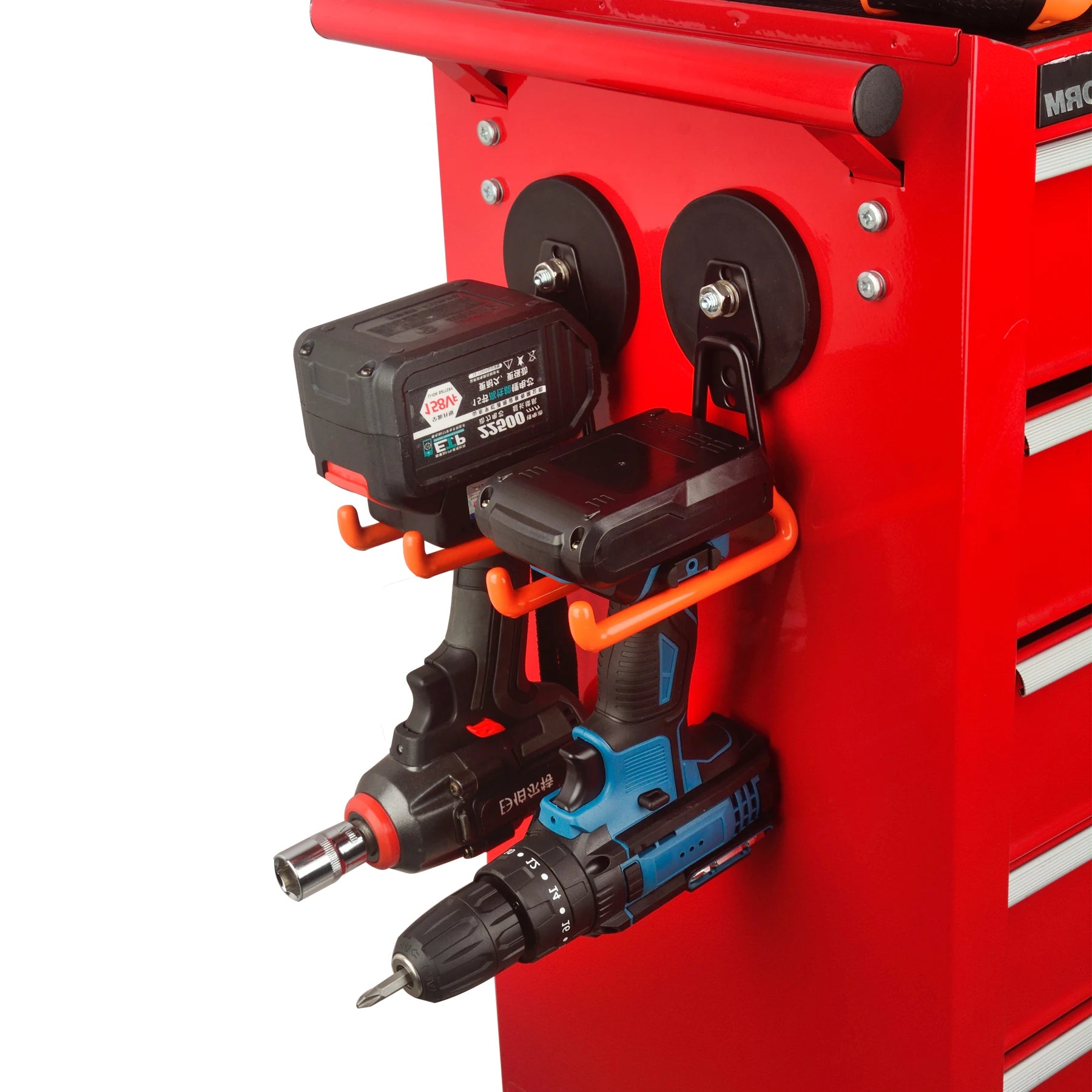 Heavy-Duty Magnetic Double Hooks — Anti-Scratch Tool & Garden Organizer