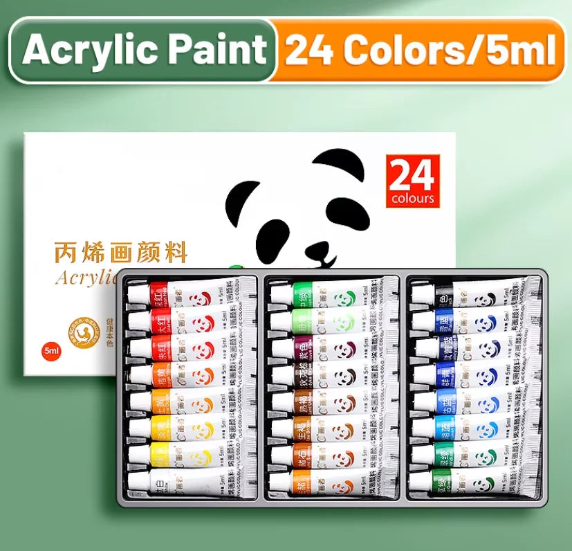 HOPK Acrylic Paint Set — Vibrant Color Bottles for Artists and Beginners