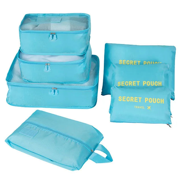 Totidy Travel Packing Cube Set — Luggage Organizer for Clothes and Shoes