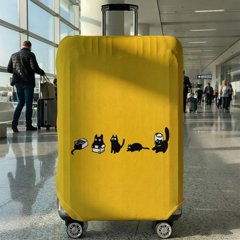 Elastic Luggage Cover Protector — Waterproof and Dustproof Suitcase Guard
