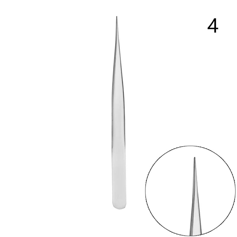 JCSYFAC Lash Extension Tweezers — High Precision Stainless Steel Beauty Tool