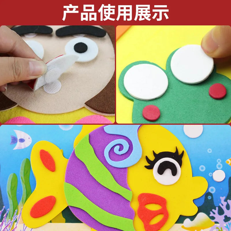 Self-Adhesive Transparent Hook and Loop Dots — Strong Fastener Tape for Sewing