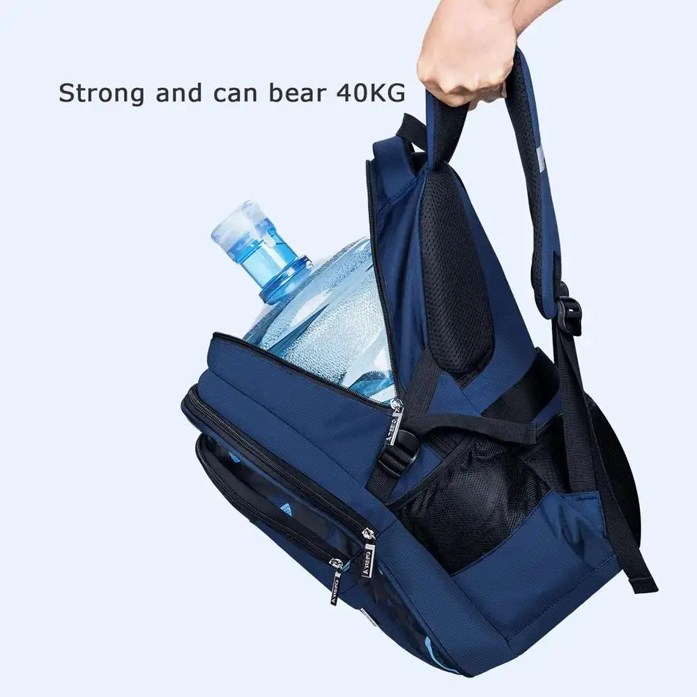 Waterproof Kids School Backpack — Durable Nylon Book Bag for Students