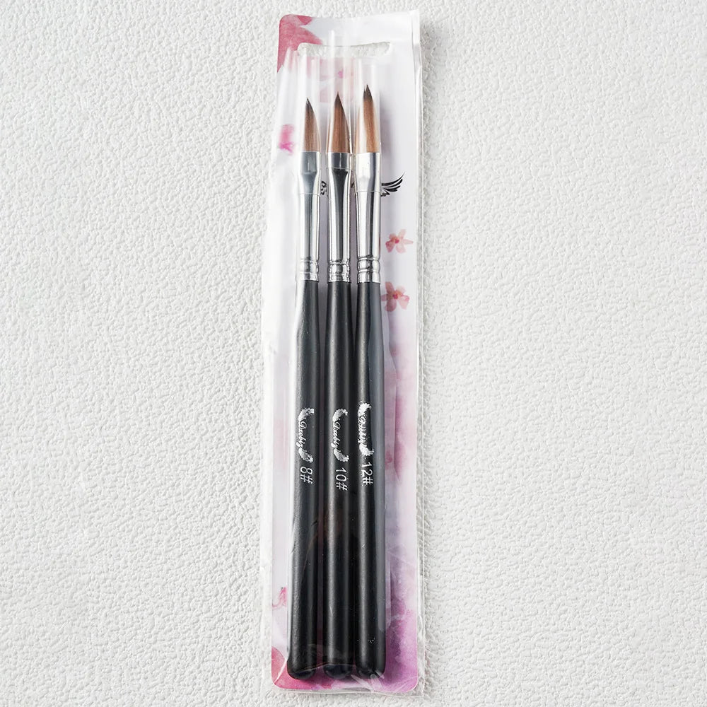 HotPress Professional Acrylic Nail Kit — 8-Piece Monomer and Powder Set