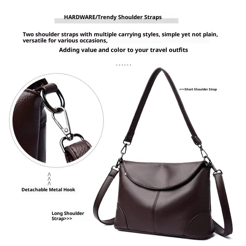 miflame Women's Crossbody Bag — Minimalist Lightweight Shoulder Bag