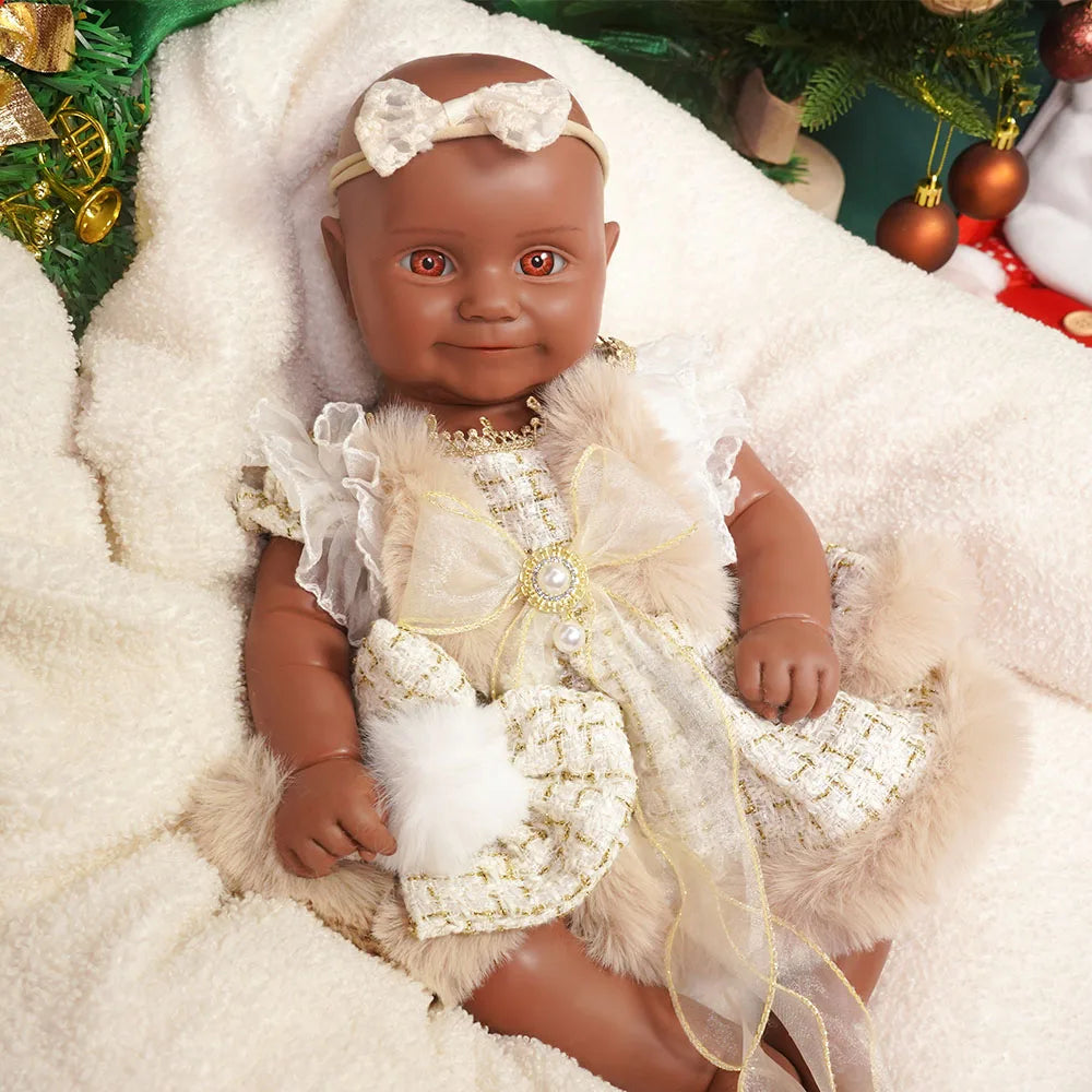 Lifelike Silicone Reborn Doll — Realistic 46cm Collectible Baby Doll