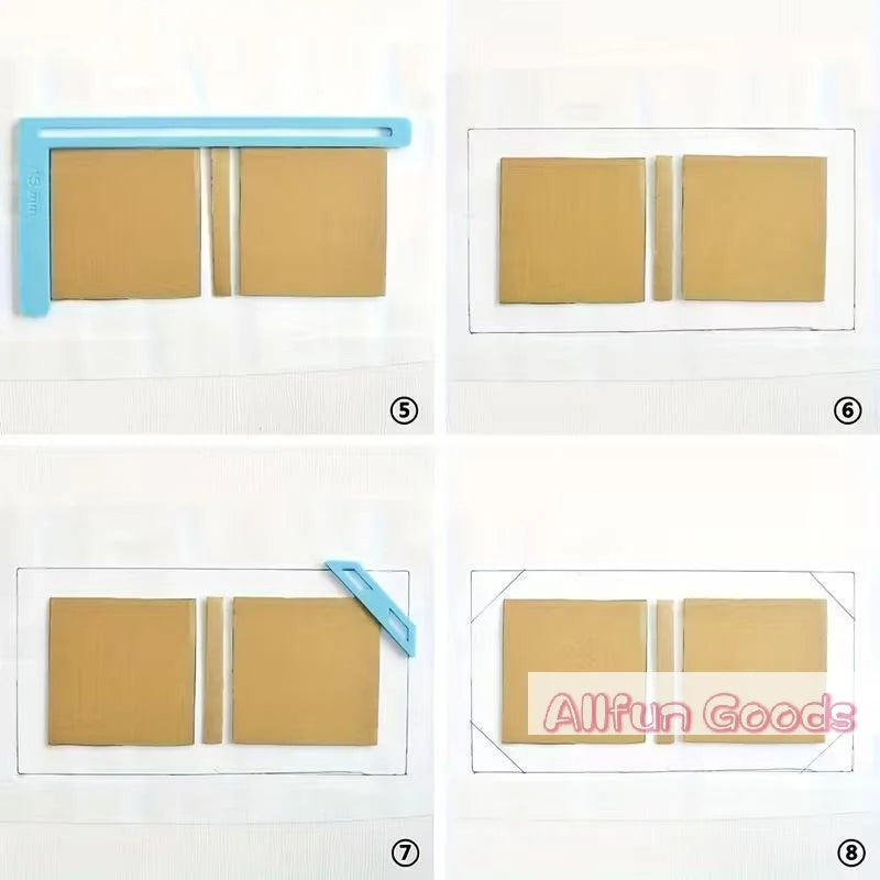 6-Piece Bookbinding Tool Kit — DIY Scrapbooking and Cardmaking Set