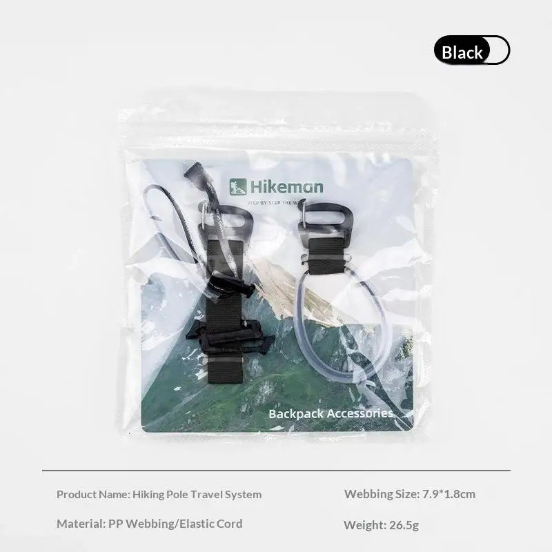 ZTBBAO Trekking Pole Carrier — Quick-Release Backpack Attachment Strap