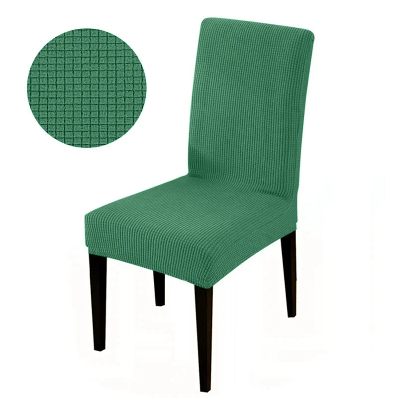 Universal Elastic Chair Cover — Stretchable Fabric Seat Protector