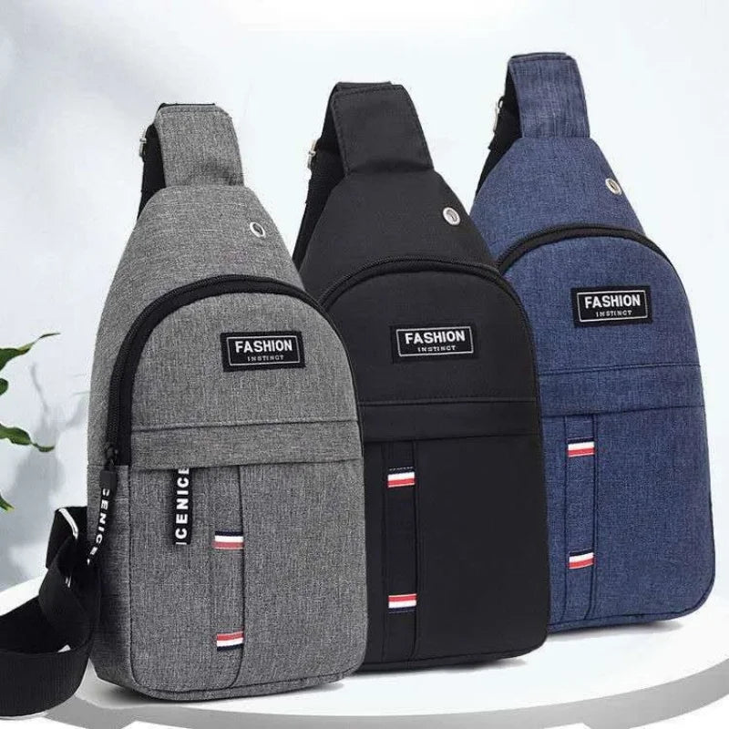 RPXBGUCKARHG Sling Chest Bag — Casual Oxford Cloth Messenger Bag
