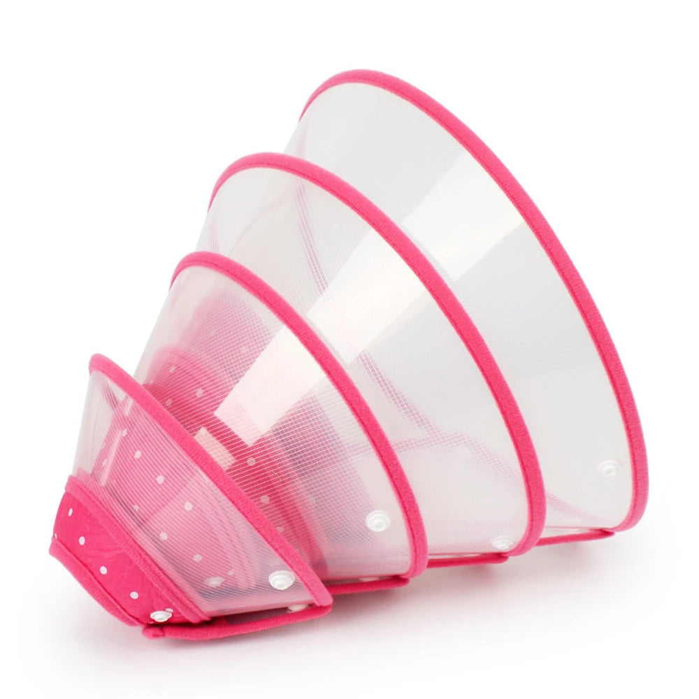 Pet Recovery Elizabethan Collar — Soft Padded Cone for Wound Healing