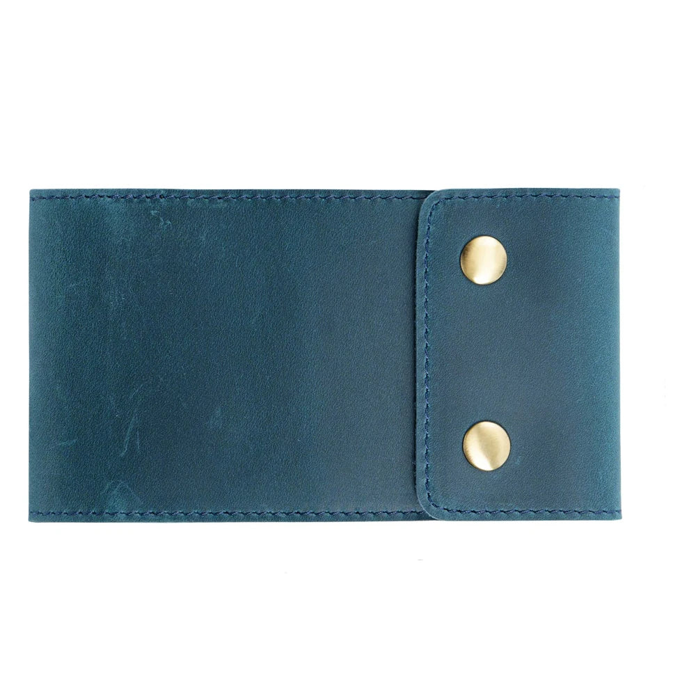 Joy Corner Portable Pocket Notebook — Leather Business Memo Pad & Planner