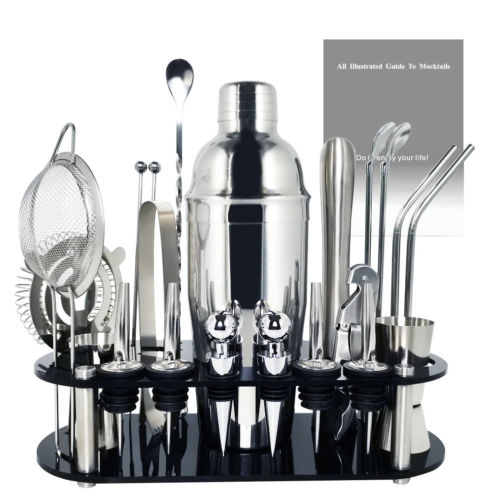 XINGZHAOHOME Professional Cocktail Shaker Set — Complete Bartender Tool Kit