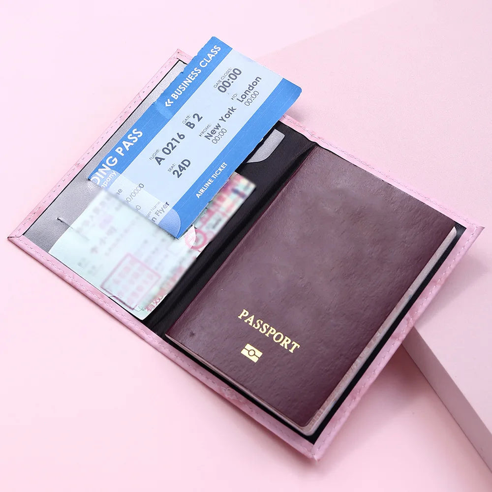 eTya Passport Cover — Sleek Travel Document Holder & Card Wallet