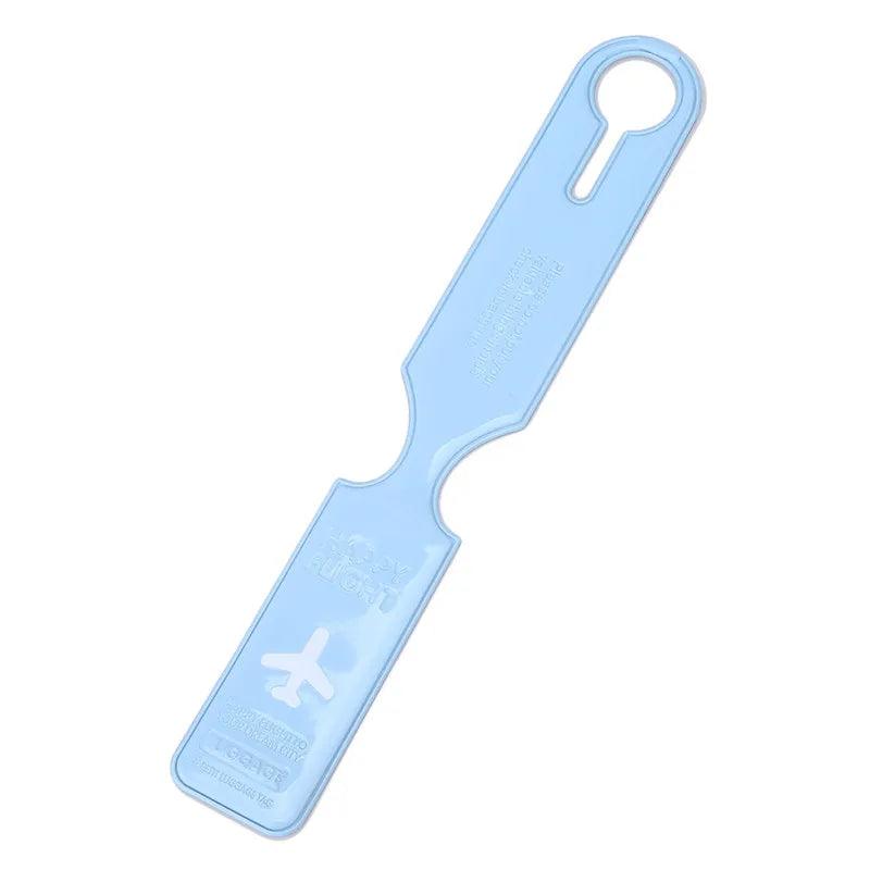 Clyine Luggage Tag Holder — Durable PVC Suitcase ID Cover
