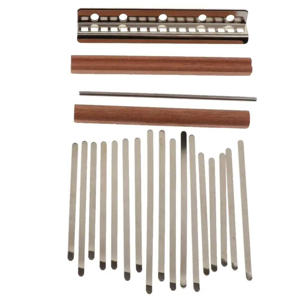 17-Key Kalimba DIY Parts Kit — Replacement Thumb Piano Components