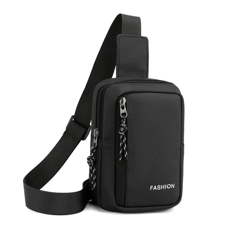 Mini Sling Chest Bag — Waterproof Crossbody Shoulder Bag for Travel