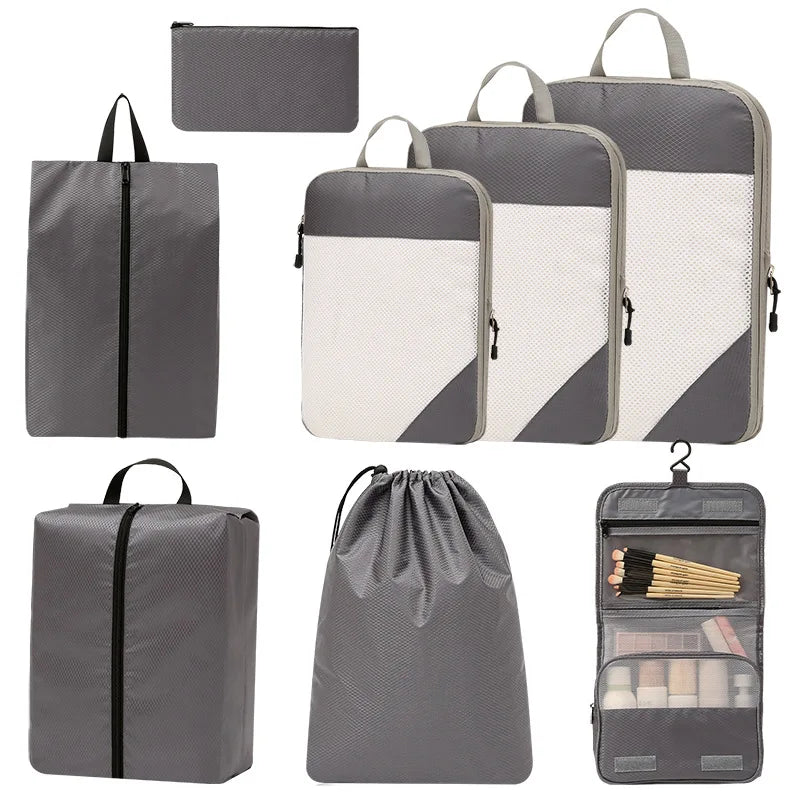 Ufine Travel Packing Cubes — Compression Storage Bags for Organized Luggage
