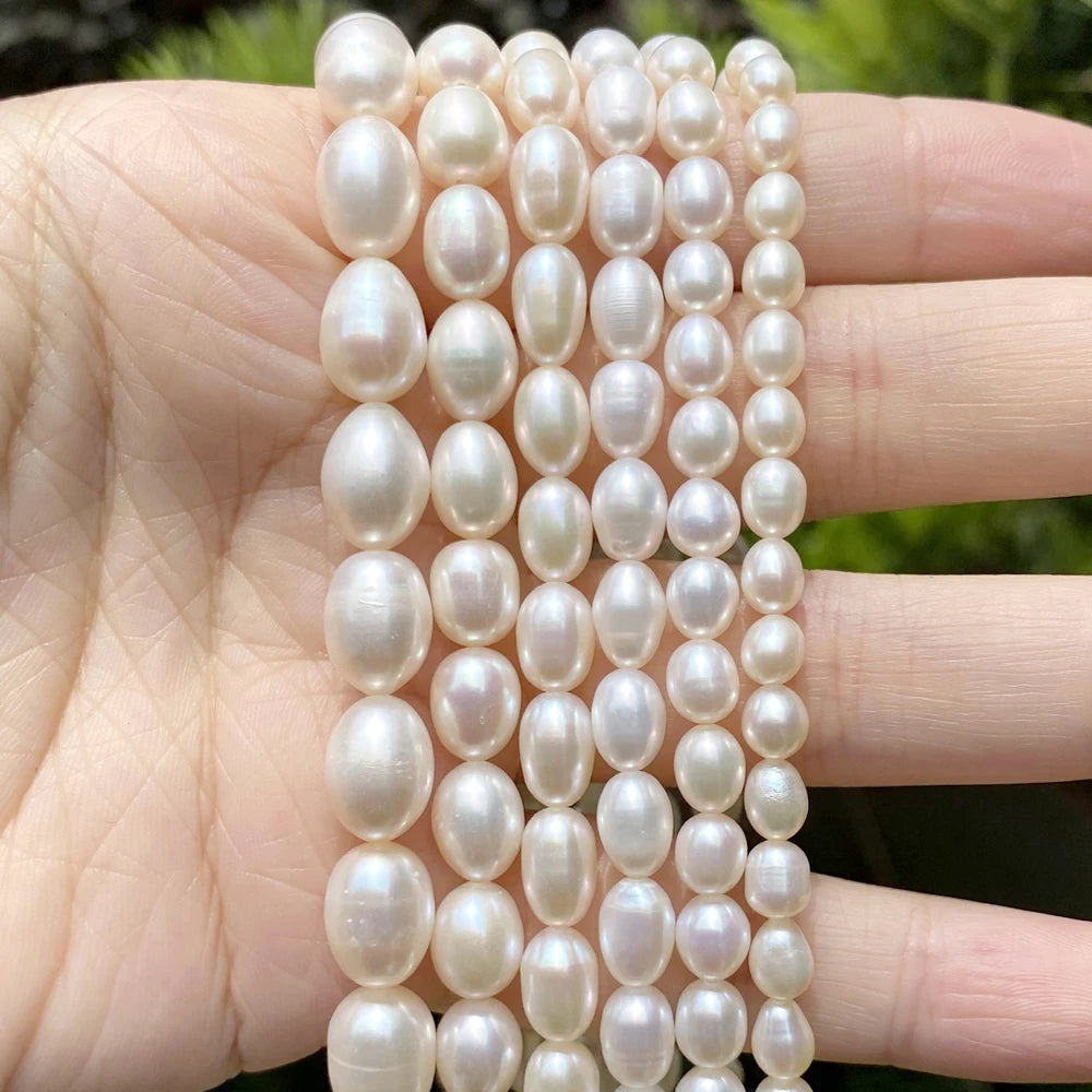 Natural Freshwater Pearl Beads — Irregular Shape Loose Pearls for DIY Jewelry