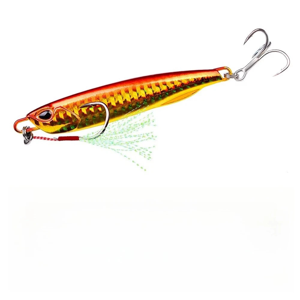 SANMO Metal Fishing Jig — Sinking Spoon Lure for Casting and Trolling