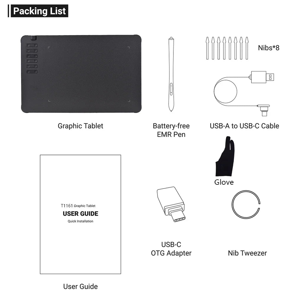 Tablike Graphics Tablet — Digital Art Pad