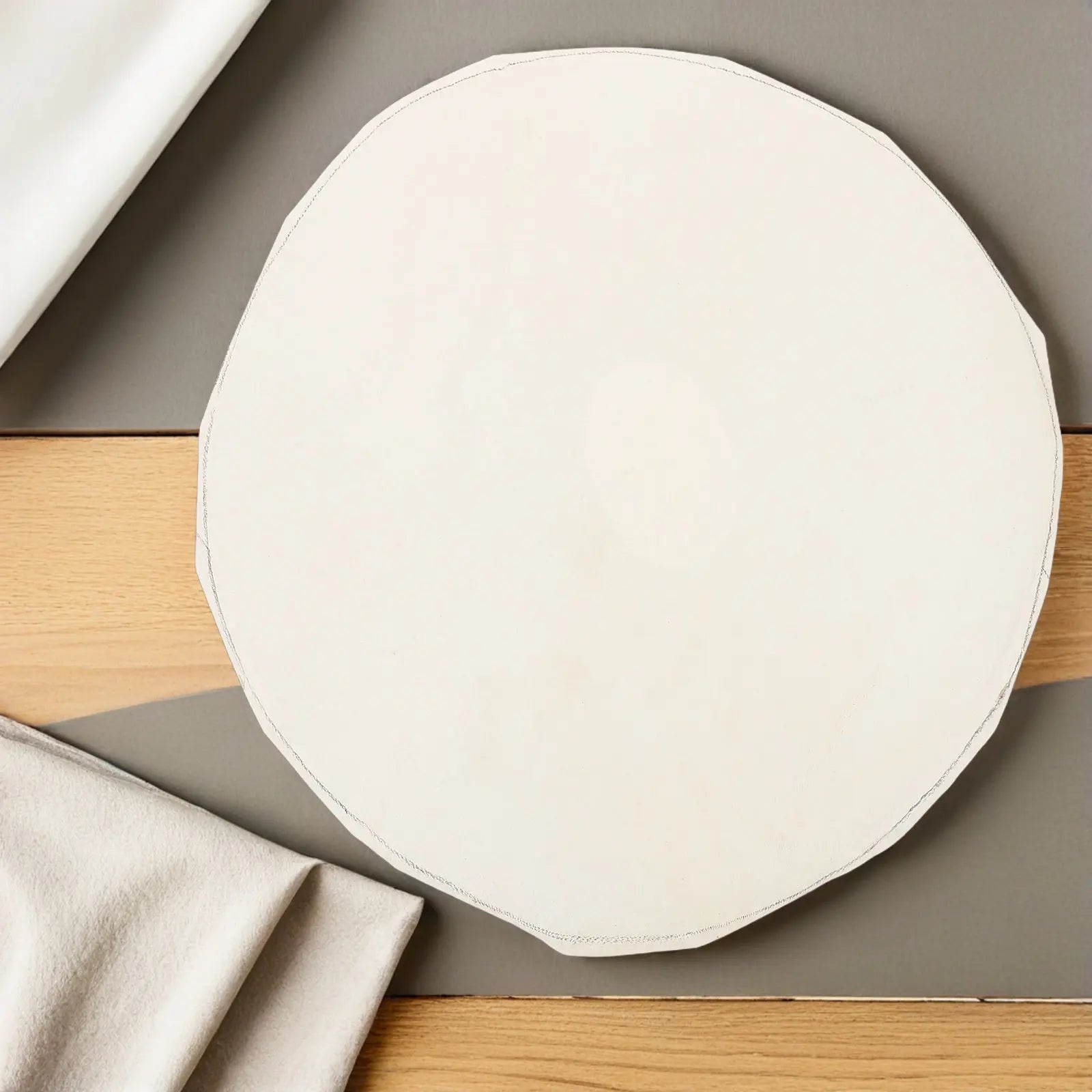 Natural Goat Skin Drum Heads — 2-Piece Set for Percussion Repair