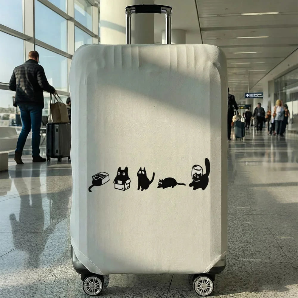 Elastic Luggage Cover Protector — Waterproof and Dustproof Suitcase Guard