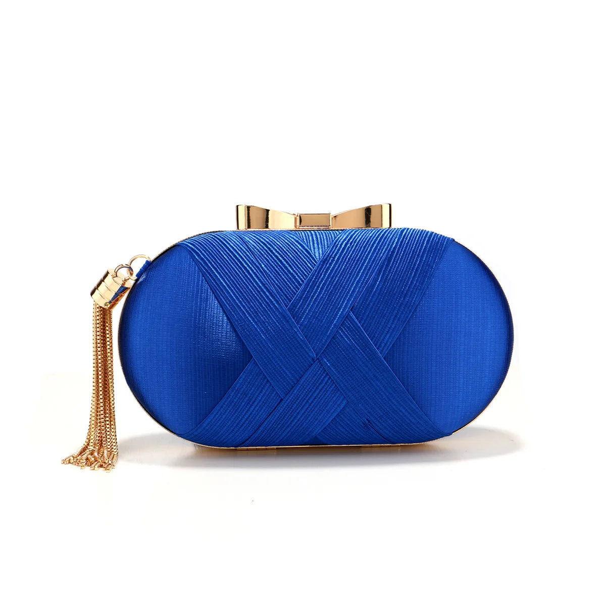 miflame Elegant Tassel Clutch Bag — Sparkling Evening Handbag for Weddings