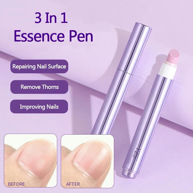 3-in-1 Nail Care Pen — Nourishing Cuticle Oil & Anti-Breakage Treatment