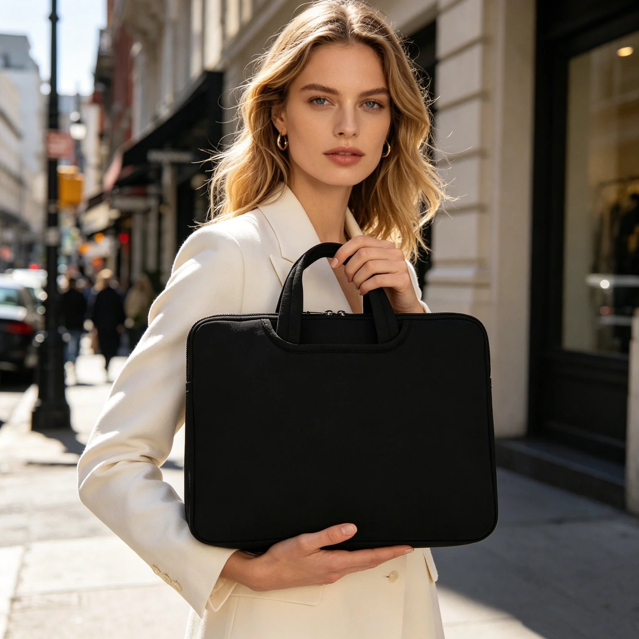 LSS Laptop Briefcase — Versatile Computer Sleeve for Multiple Sizes