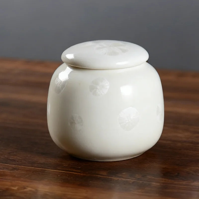 Ceramic Pet Memorial Urn — Personalized Cremation Vessel for Small Animals