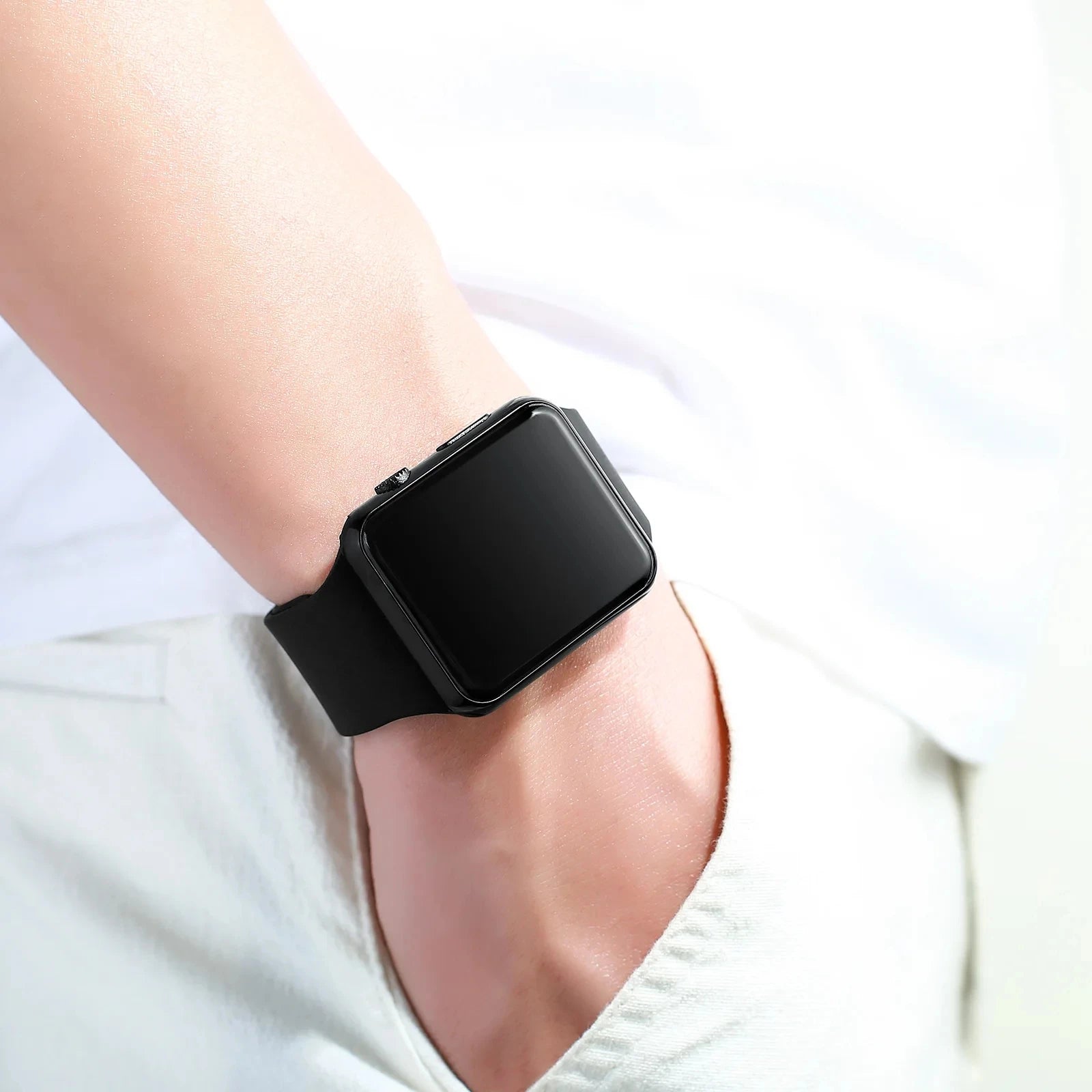 Digital LED Sport Watch — Lightweight Electronic Timepiece for Men and Women