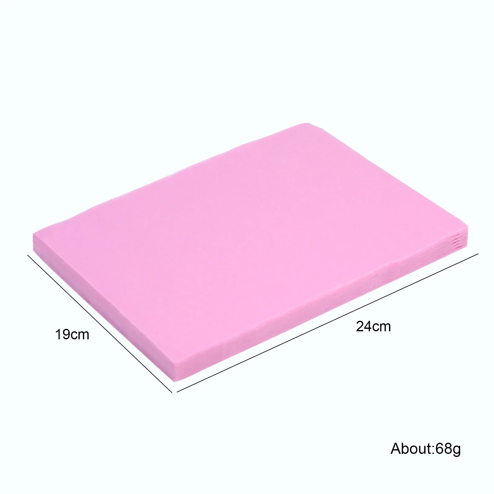 Misscheering Nail Art Dust Collector Filter Paper — Disposable Replacement Filters, 100 Count