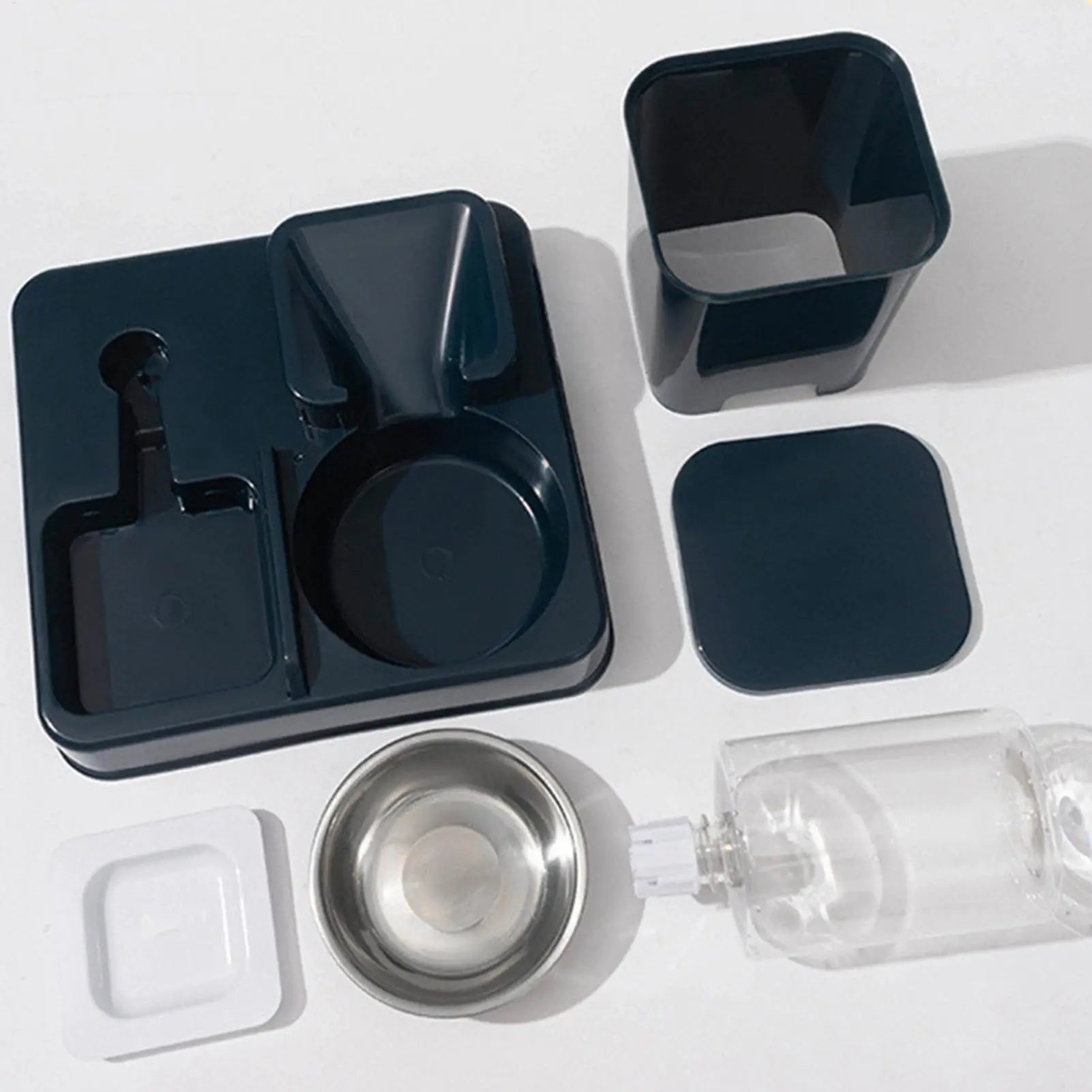 Automatic Pet Feeder and Water Dispenser — Timed Food and Hydration System